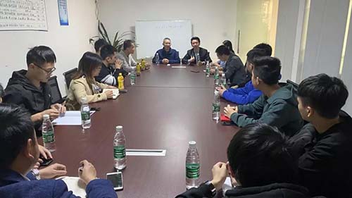 威可利攜手正峰電子深度交流，促進合作