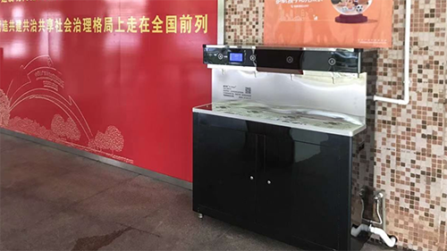 直飲機(jī)預(yù)防磕碰，威可利有妙招